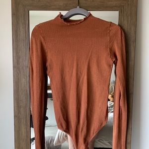 Free people turtleneck bodysuit